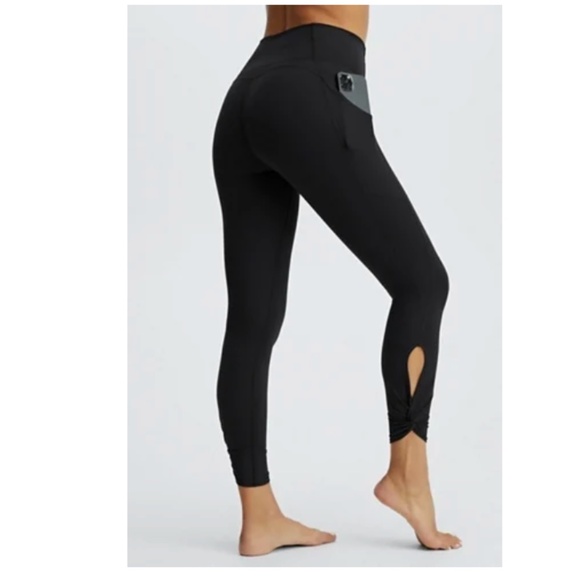 Fabletics NWOT Oasis PureLuxe High-Waisted Twist 7/8 Legging - Picture 1 of 6
